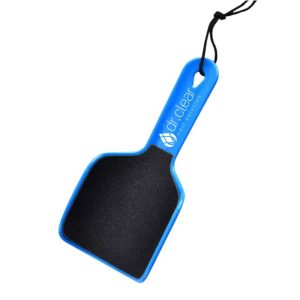 משייף מעוקל צורת U לעקב כף רגל דו צדדי להסרת קאלוס. לפדיקור ביתי מושלם Dr.Clear